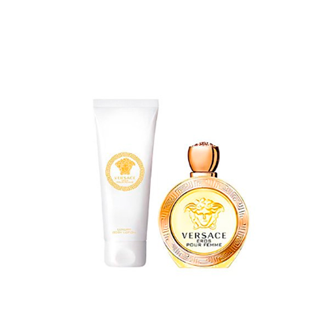 VERSACE EROS WOMAN EDT 100ML + BM 150ML  1