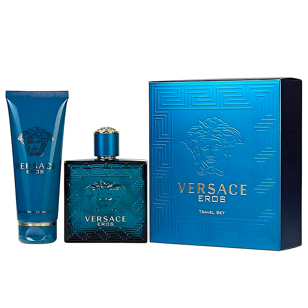 VERSACE EROS MEN EDT 100ML + SG 100ML TRAVEL SET 1