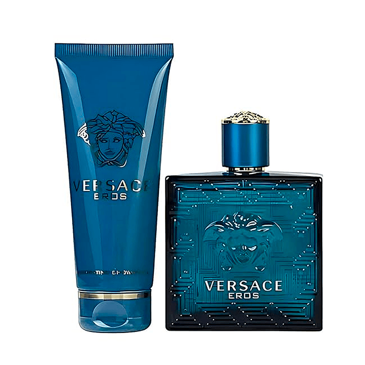 VERSACE EROS MEN EDT 100ML + SG 100ML TRAVEL SET 2