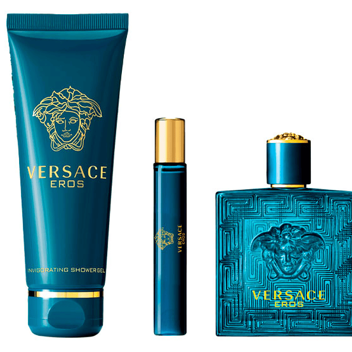 VERSACE EROS MEN EDT 100ML + 10ML + SG 150ML 1