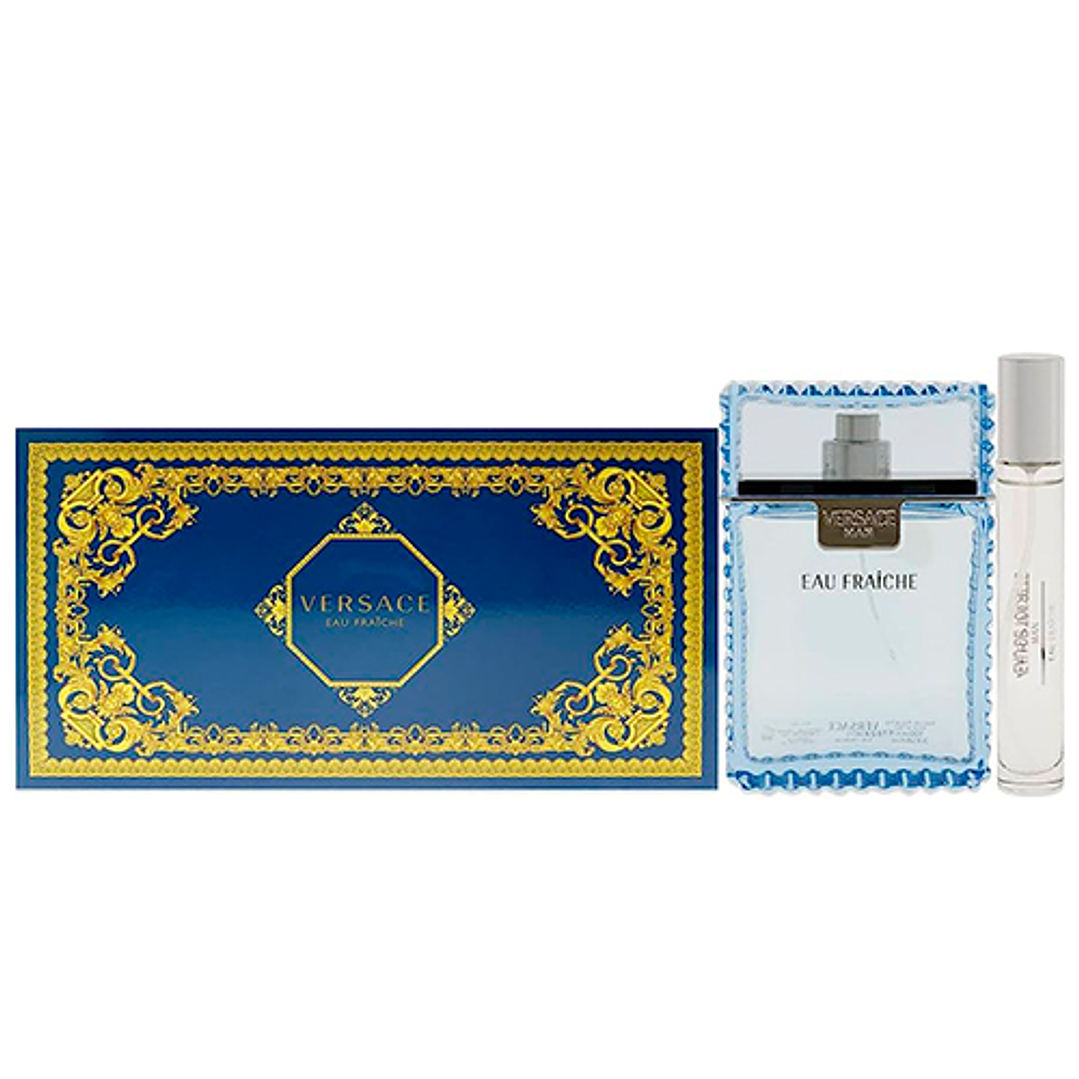 VERSACE EAU FRAICHE MEN EDT 100ML + 10ML 2