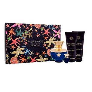 VERSACE DYLAN BLUE WOMAN EDP 100ML + 5ML + SG + BL