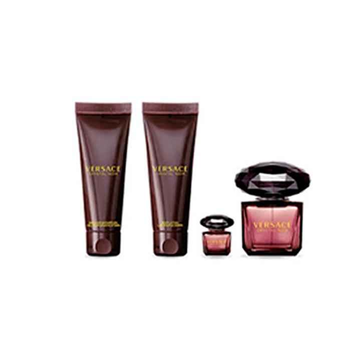 VERSACE CRISTAL NOIR  EDT 90ML + 5ML + BL + SG 1