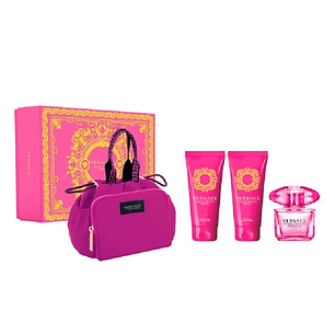 VERSACE BRIGHT CRYSTAL ABSOLU EDP 90ML + BL 100ML + SG 100ML + BOLSO