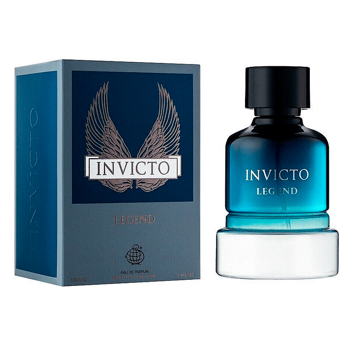 FRAGANCE WORLD INVICTO LEGEND EDP 100ML  2