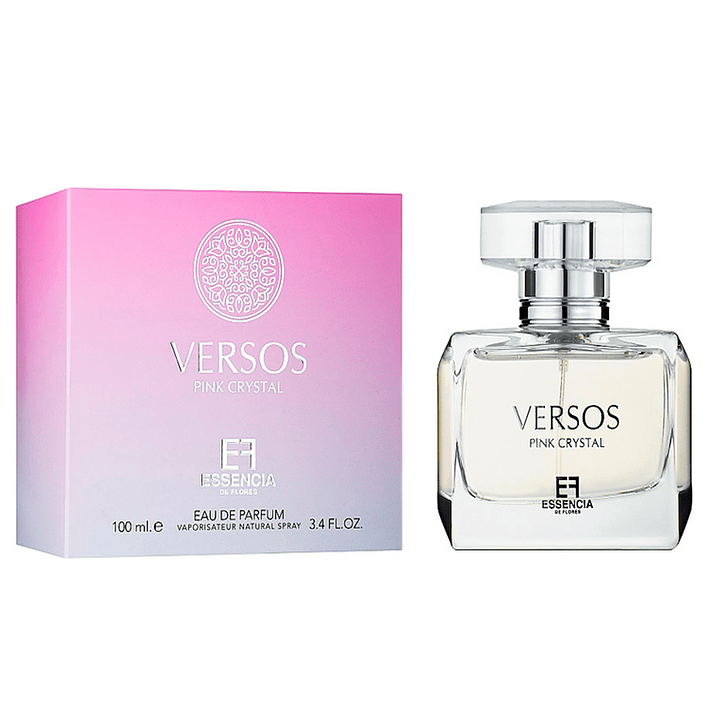 FRAGANCE WORLD ESSENCIA VERSOS PINK CRYSTAL EDP 100ML 1