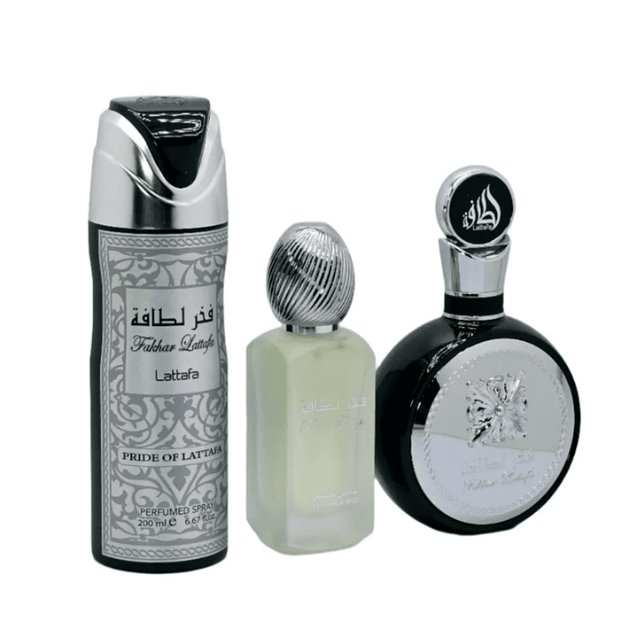 LATTAFA FAKHAR LATTAFA MEN EDP 100ML + DEO 200ML + 50ML MIST 1