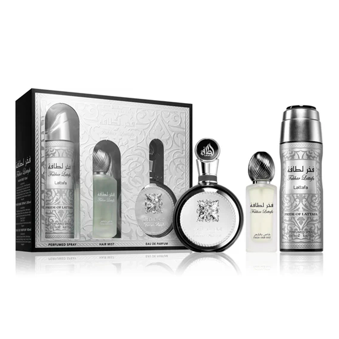 LATTAFA FAKHAR LATTAFA MEN EDP 100ML + DEO 200ML + 50ML MIST 2