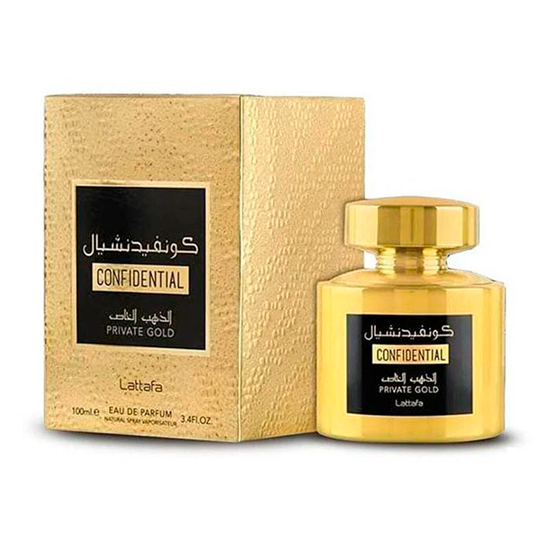 LATTAFA CONFIDENTIAL PRIVATE GOLD EDP 100ML 2