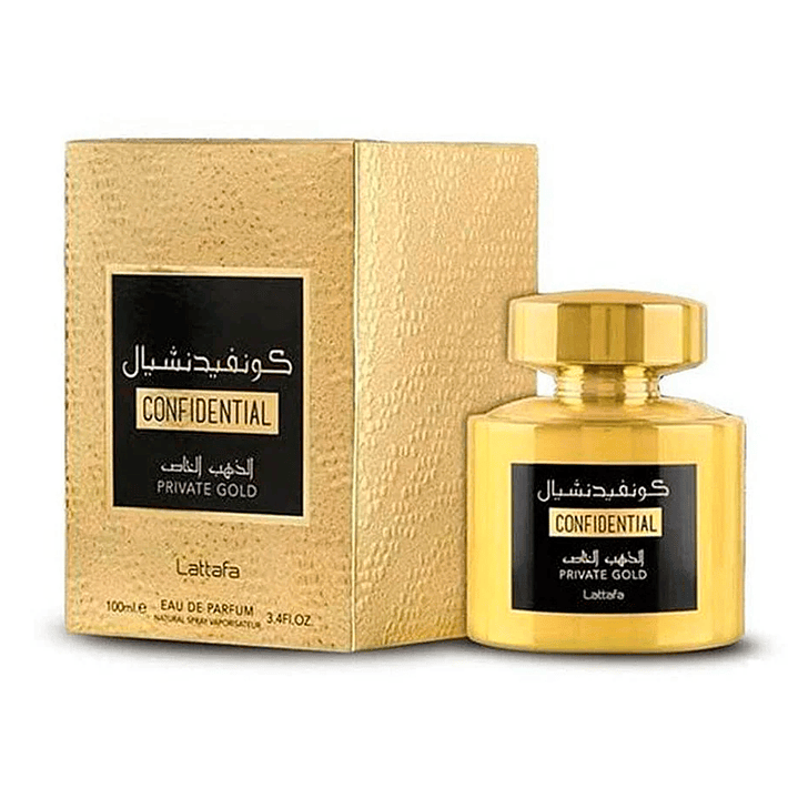 LATTAFA CONFIDENTIAL PRIVATE GOLD EDP 100ML 2