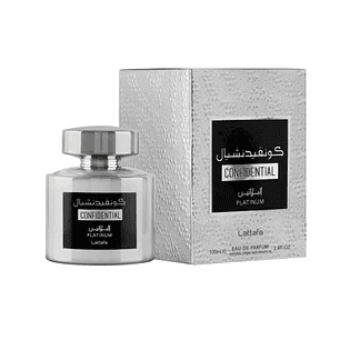 LATTAFA CONFIDENTIAL PLATINUM EDP 100ML