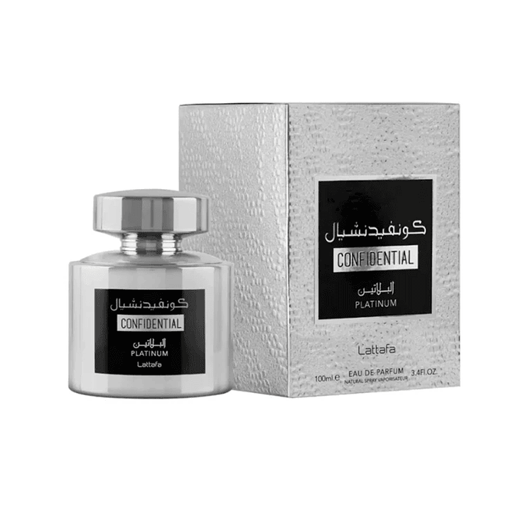 LATTAFA CONFIDENTIAL PLATINUM EDP 100ML 1
