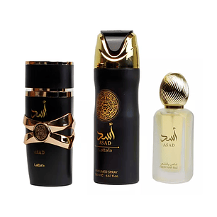 LATTAFA ASAD 100ML + 200ML DEO + 50ML HAIR MIST