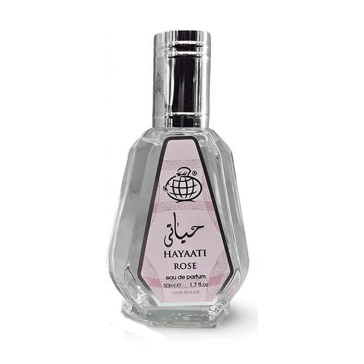 FRAGANCE WORLD HAYAATI ROSE EDP 50ML 2