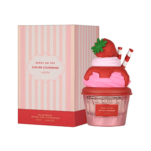 LATTAFA GIVE ME GOURMAND BERRY ON TOP EDP 75ML