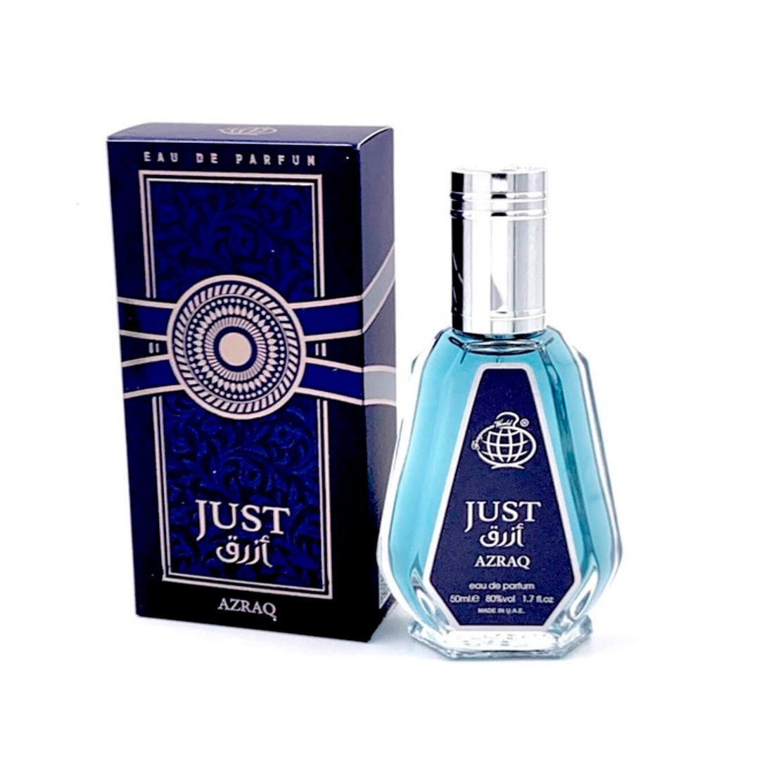 FRAGANCE WORLD JUST AZRAQ EDP 50ML 1