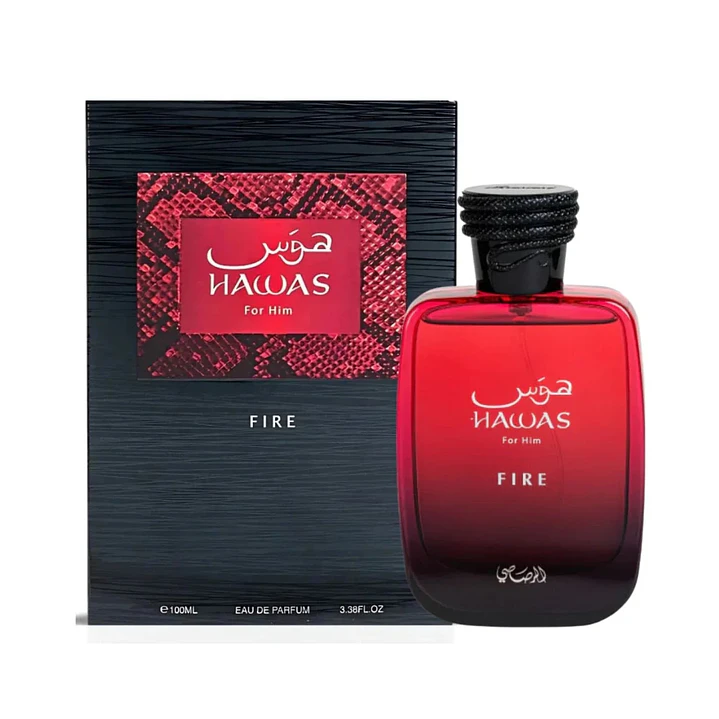 RASASI HAWAS FIRE  EDP 100ML   2