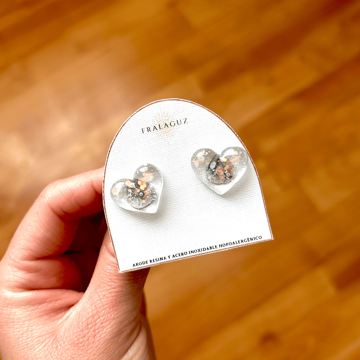Aros Corazón 18x15mm   1