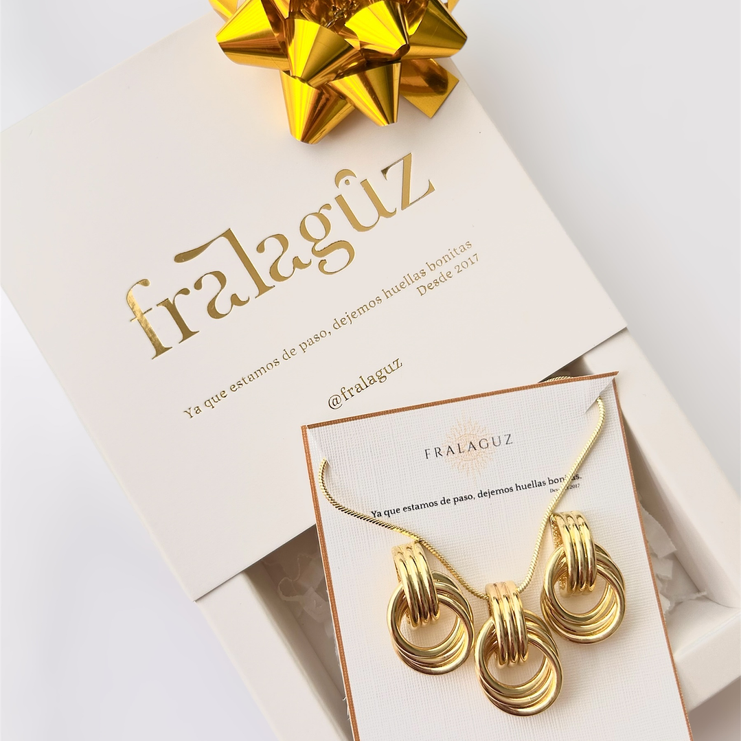 Conjunto Bañado en Oro 1