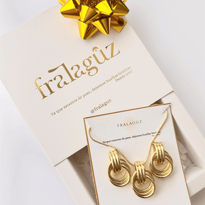 Conjunto Bañado en Oro 1