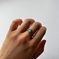 Anillo de Plata 925 - Serpiente con Ópalo Sintético - Miniatura 1