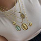 Collar Bañado en Oro Diseño Virgen de Guadalupe - Miniatura 2