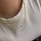 Collar Bañado en Oro Diseño Clásico  - Miniatura 2