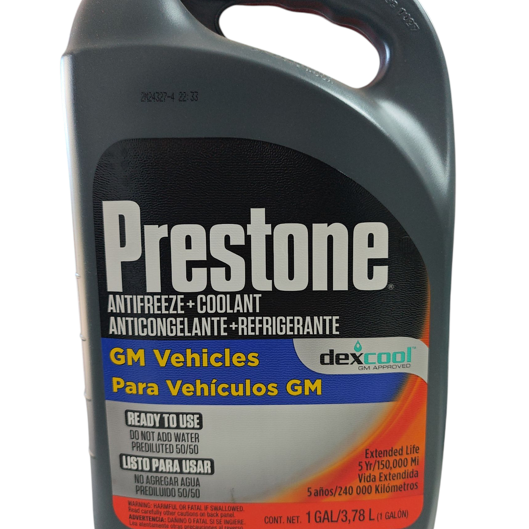 Anticongelante Prestone Gm Dex-cool Extended Life 1gl Listo 1