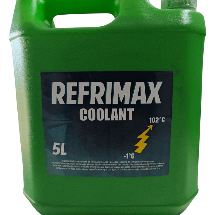REFRIMAX COOLANT 5 LITROS 1