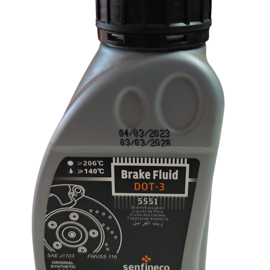 LIQUIDO FRENO SENFINECO DOT-3 250 ML 1