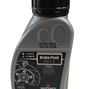 LIQUIDO FRENO SENFINECO DOT-3 250 ML