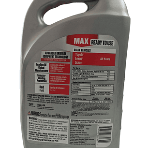 PRESTONE MAX ROJO VEHICULOS ASIATICOS 3.78 LITROS