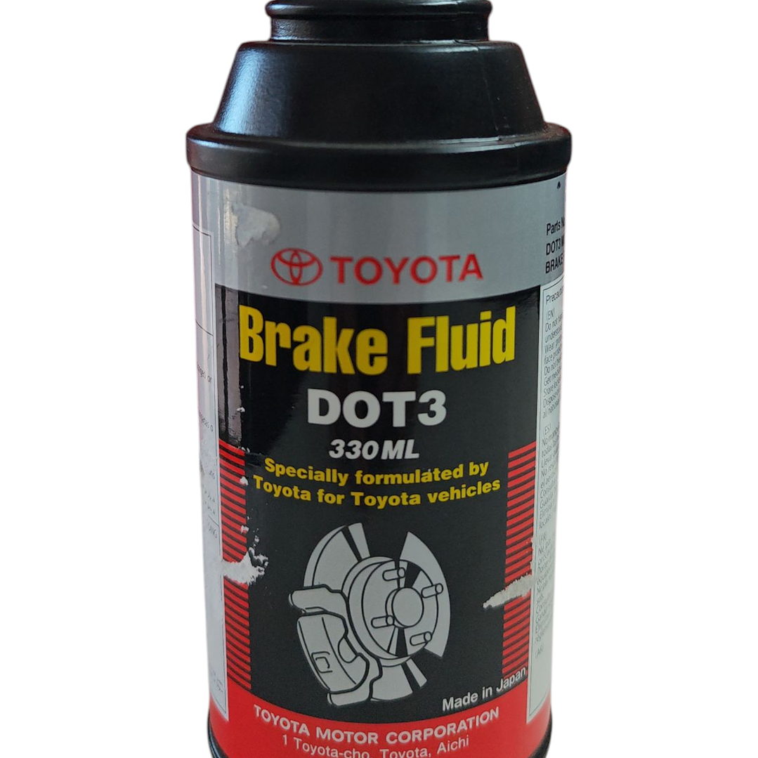 LIQUIDO DE FRENO TOYOTA DOT-3 330 ML ORIGINAL JAPON 1