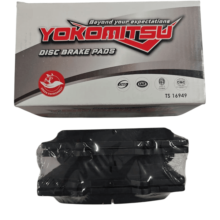 Pastilla Freno Hilux Revo 2017-2025 Yokomitsu 1