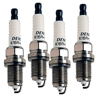 Pack 4 Bujías Denso Estándar para Toyota Yaris Sedán 2000-2013