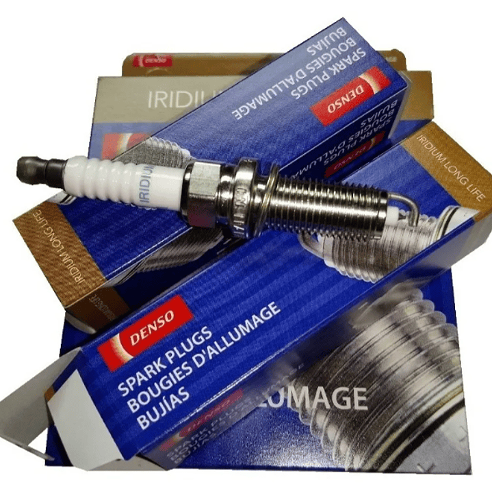 Pack 4 Bujías Denso Iridium para Toyota Yaris 2014-2017  1