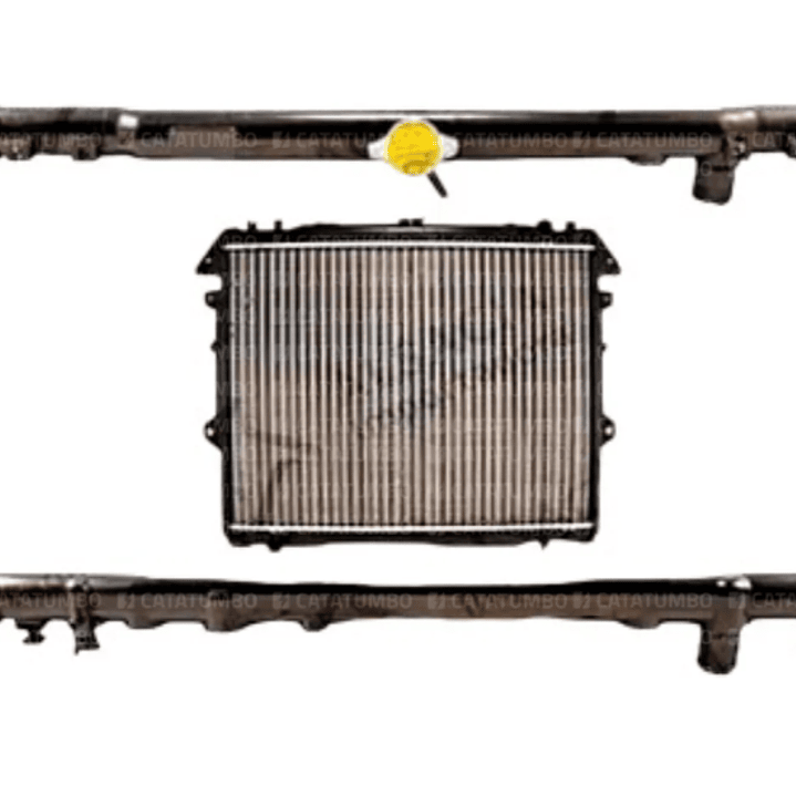 Radiador para Toyota Hilux Vigo 2004-2006 (bencinera) 1