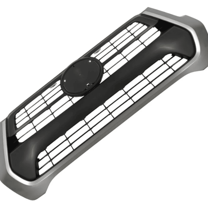 Máscara Delantera Negra / Gris Plata Toyota Hilux Revo 2021-2024 2