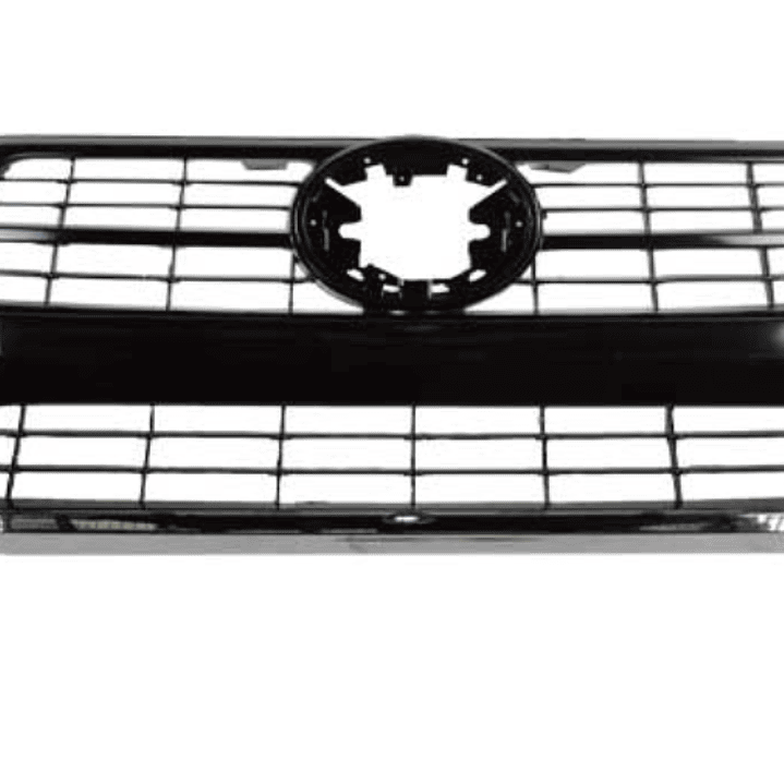 Máscara Delantera Negro–Cromada Toyota Hilux Revo 2021-2024 1