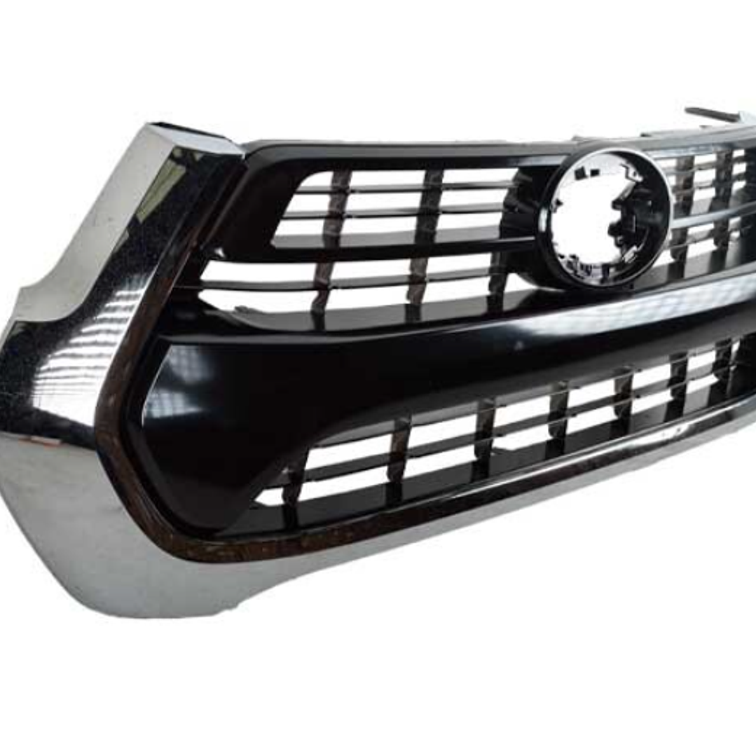 Máscara Delantera Negro–Cromada Toyota Hilux Revo 2021-2024 2