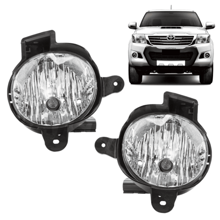 Kit Neblineros Toyota Hilux 2012-2015 2