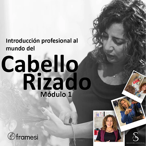 WORKSHOP INTRODUCCIÓN PROFESIONAL AL MUNDO DEL CABELLO RIZADO - Módulo 1 