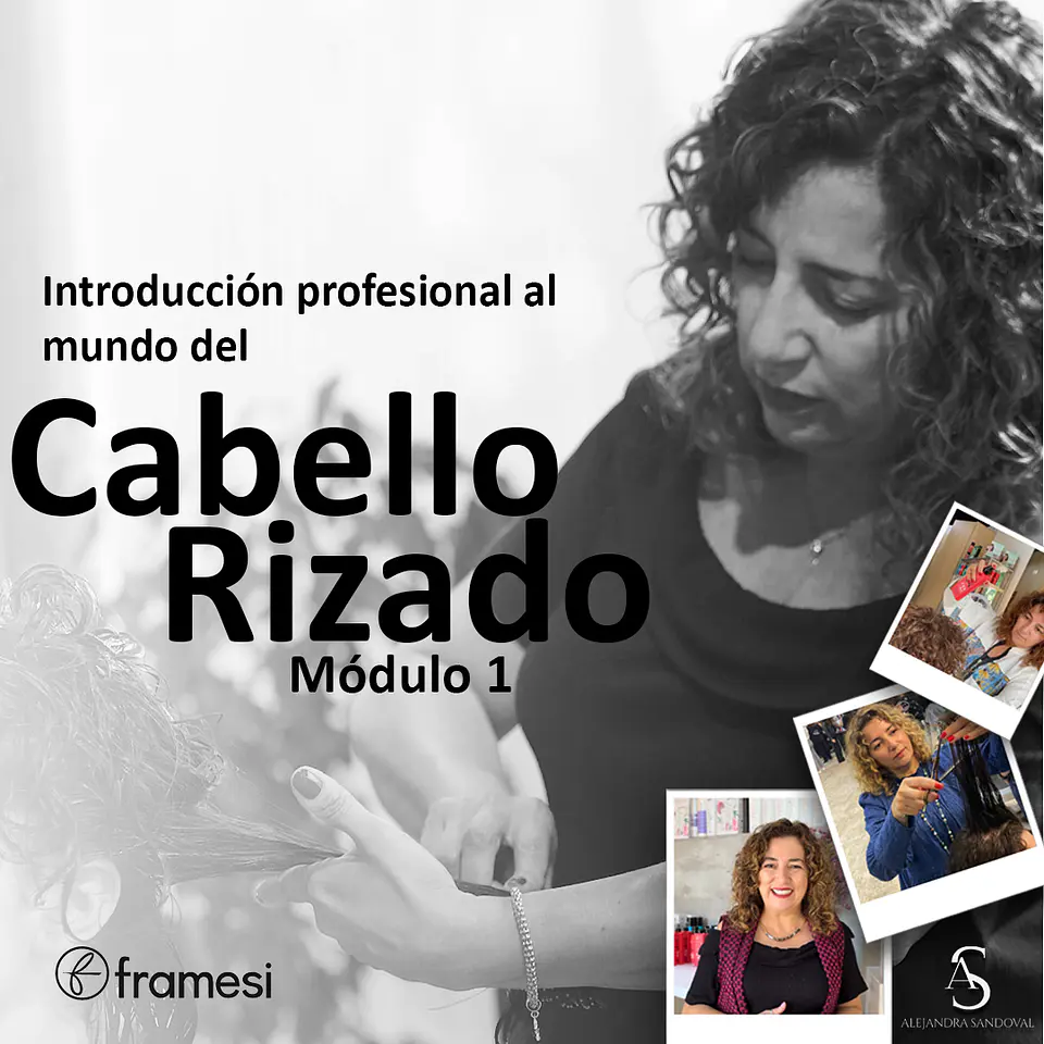 WORKSHOP INTRODUCCIÓN PROFESIONAL AL MUNDO DEL CABELLO RIZADO - Módulo 1  1