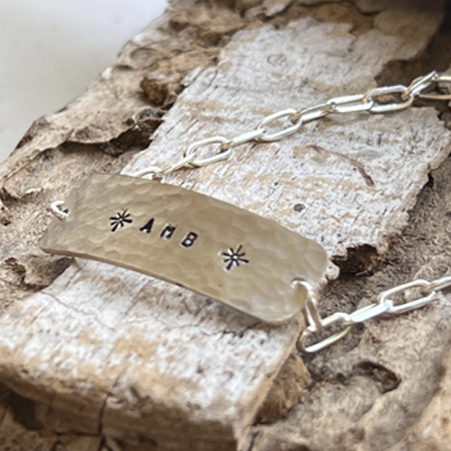 Pulsera placa
