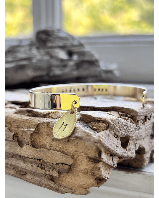 Esclava dorada clásica personalizada