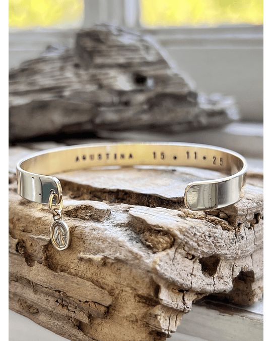 Esclava dorada clásica personalizada