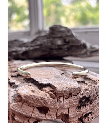 Esclava xl redonda dorada