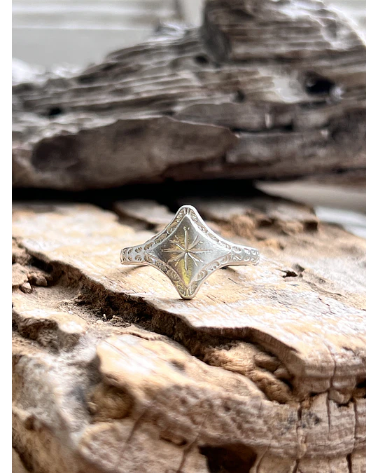 Anillo clarita plata
