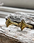 Anillo clarita dorado