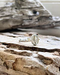 Anillo drenario virgen plata